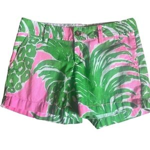 LILLY PULITZER‎ Pink Pout Flamenco Callahan Shorts